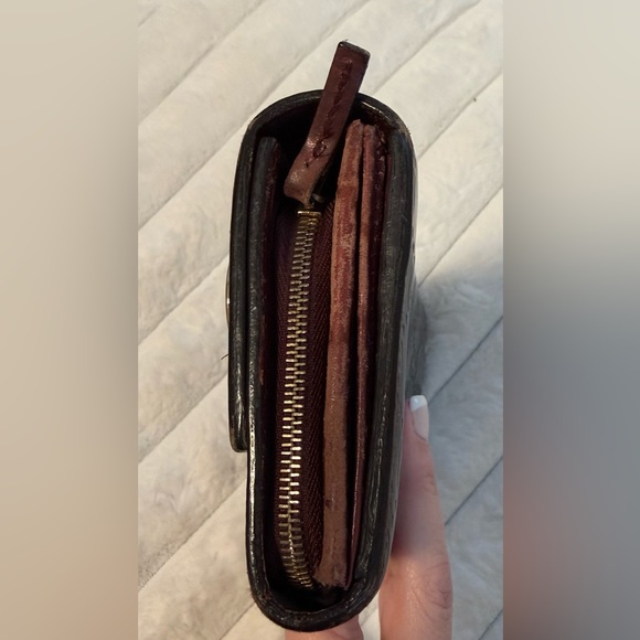 VGC/Excellent Authentic Gucci Guccissima Burgundy Wallet - Picture 5 of 9